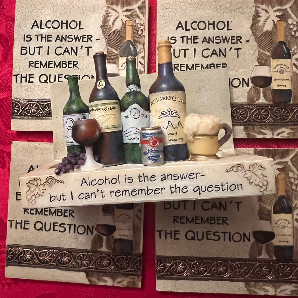 Coaster Set With Stand - Picture 3 of 5